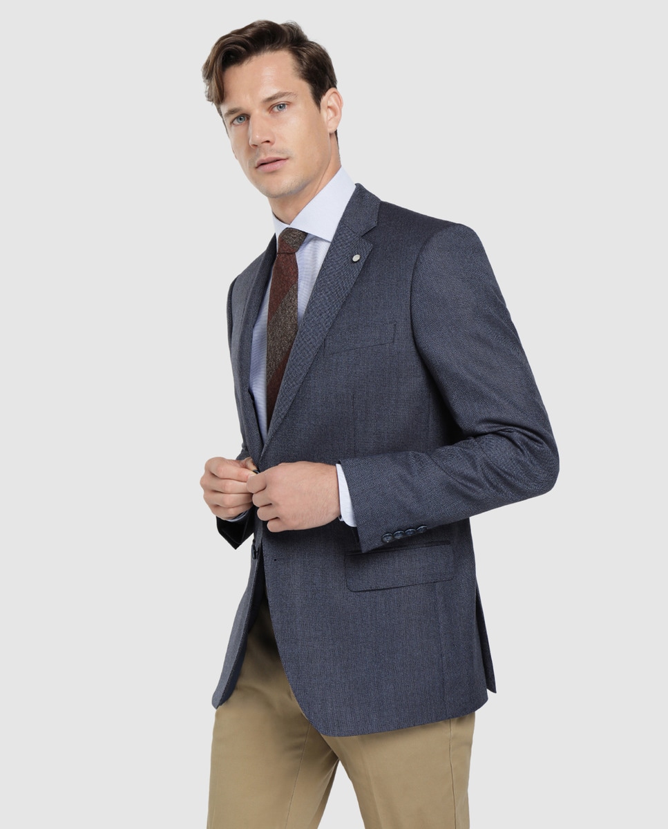 Americana de hombre regular de saco azul · Mirto · Moda · El Corte Inglés