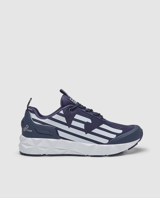 armani blue trainers