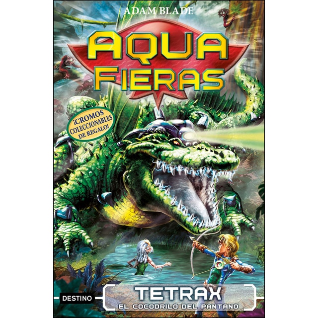 Tetrax, el cocodrilo del pantano: Aquafieras 9 (Tapa blanda)