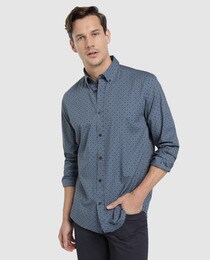 camisas de algodon hombre