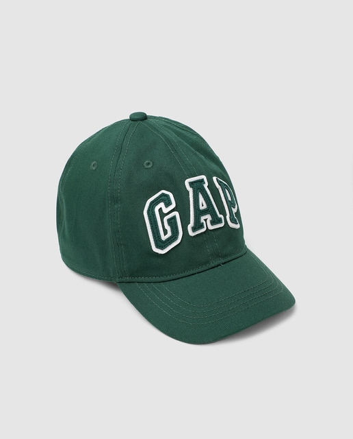 Gorra de niño Gap verde con logo