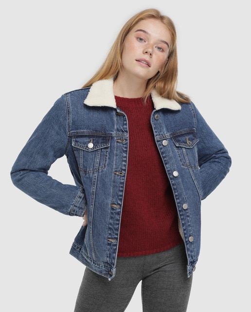 Cazadora vaquera de