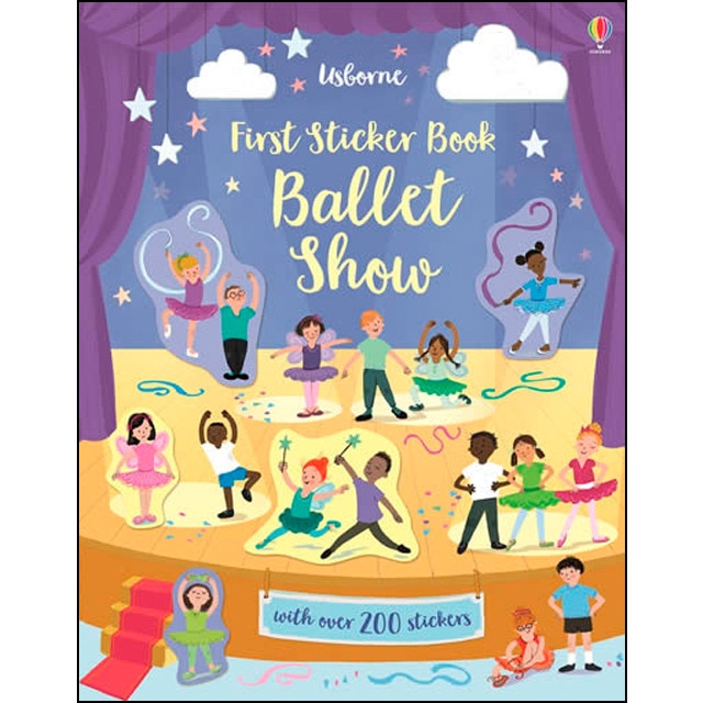 First sticker book ballet show