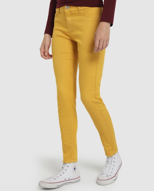 coloured jeggings