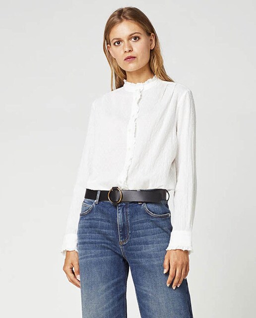 camisa plumeti mujer