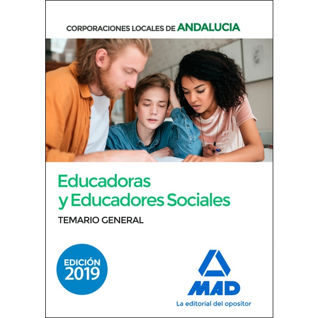 Educadoras y educadores sociales de corporaciones locales de andalucía. Temario general (Tapa blanda)