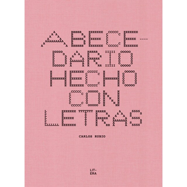 Abecedario hecho con letras (Tapa dura)