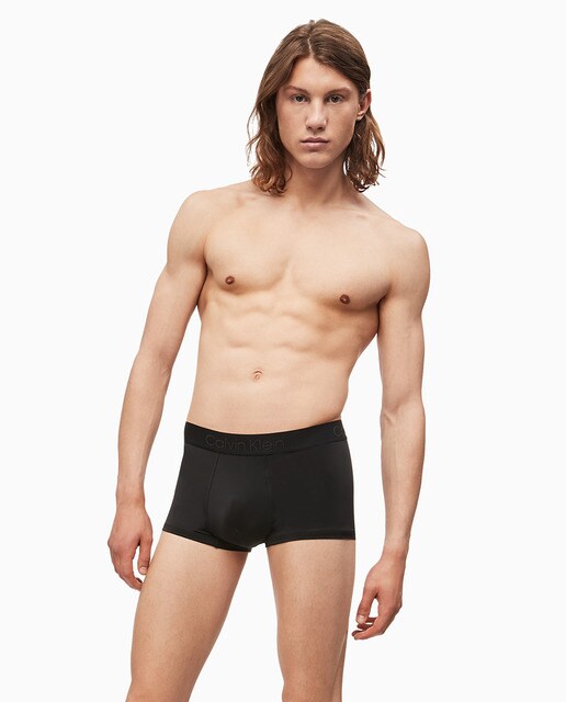 Boxers de malha pretos de homem
