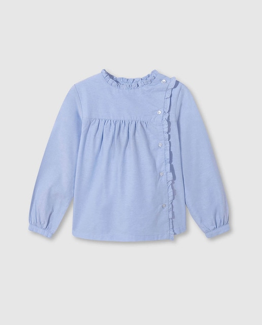 Gocco Baby Girls Blusa Cuello Volante Blouse