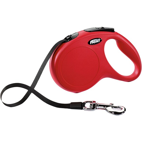 New Classic Ausziehleine für Hunde in Rot Größe L 5 m 1 Einheit