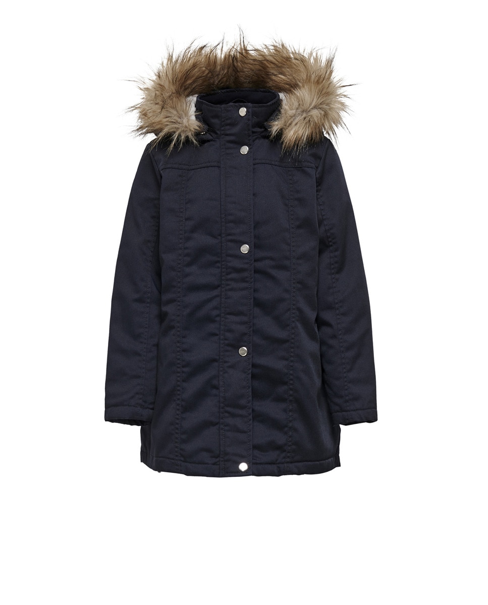 Parka de niña Kids Only en azul con capucha · Kids Only · Moda · El