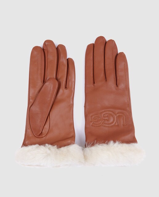 guantes nike mujer marron