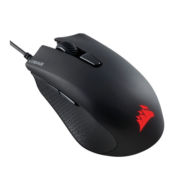 Ratón óptico con cable para Gaming Corsair Harpoon RGB PRO Negro