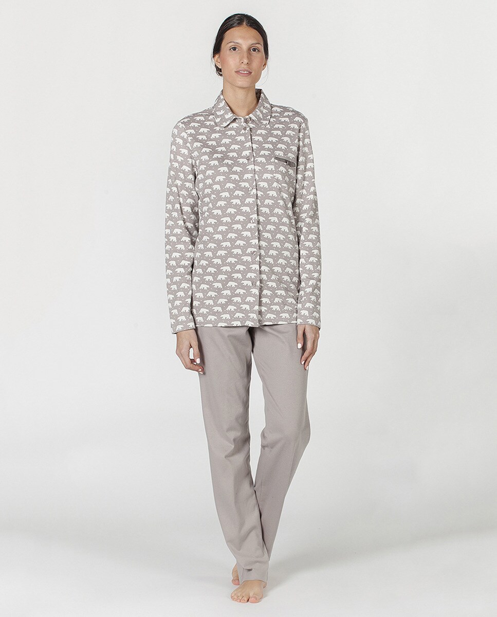 pijama invierno mujer el corte ingles