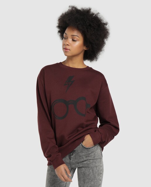 Pantalones Harry Potter Blusa borgo/ña-Blanca