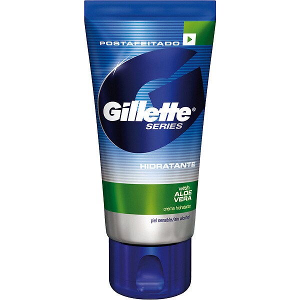 Buy aftershave gel for sensitive skin tube 75 ml · GILLETTE SERIES