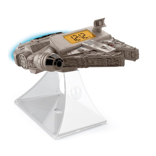 IHOME - Reloj Despertador Star Wars Halcón Milenario