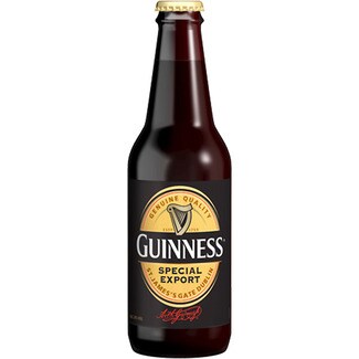 GUINNESS special Export 8º Irish black beer bottle 33 cl