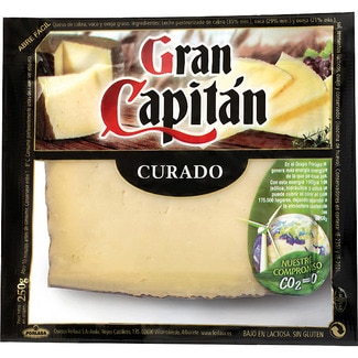 GRAN CAPITAN Gereifter Käse Keil 250 g