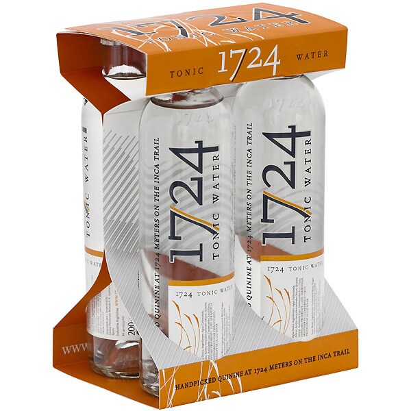 tonic water 4pack bottles 20 cl · 1724 · Supermercado El Corte Inglés