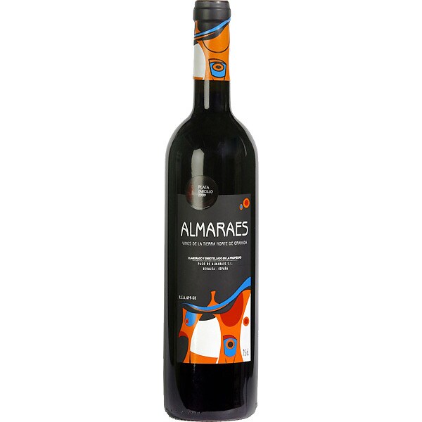 ALMARAES vino tinto DO Granada botella 75 cl