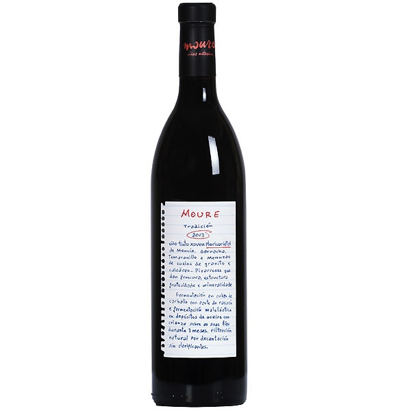 MOURE Tradicción vino tinto joven DO Ribeira Sacra botella 75 cl 