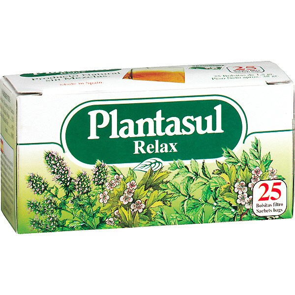 PLANTASUL infusión relajante envase 25 unidades