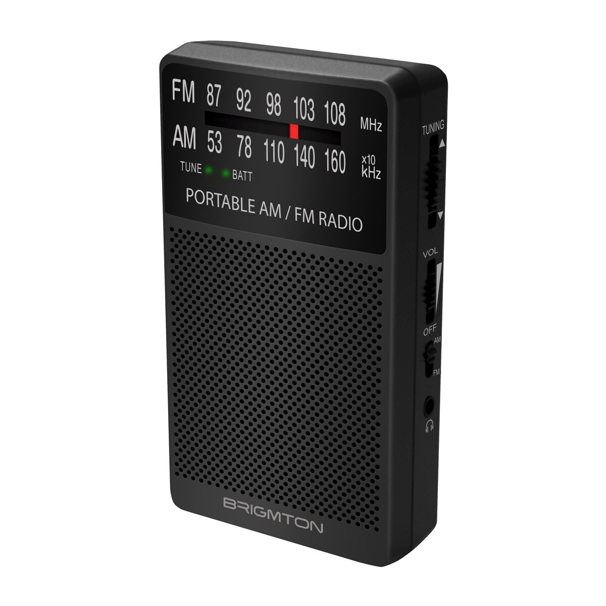 Radio Brigmton Bt346n negro amfm bt346