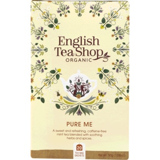 English Tea Shop Chá de Menta sem Cafeína Biológico embalagem 30 g