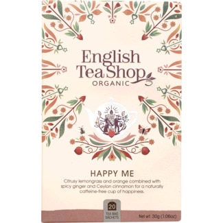 English Tea Shop Infusão de Citronela, Maçã, Laranja e Especiarias Biológica embalagem 30 g