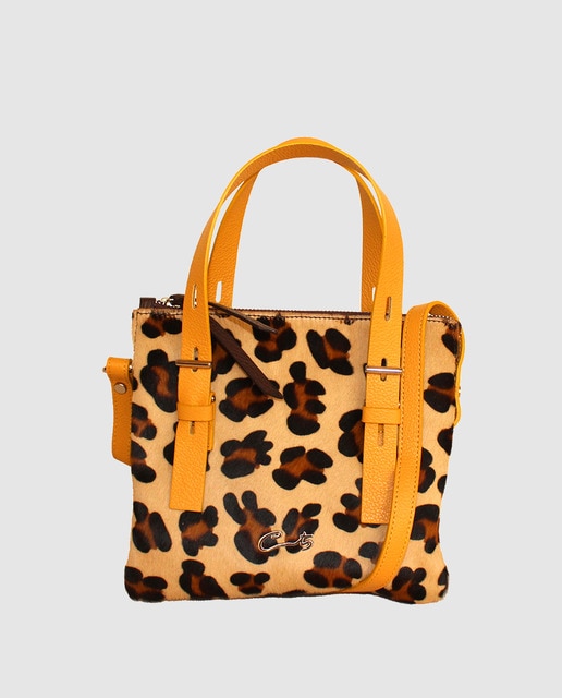 coach animal print bolsa