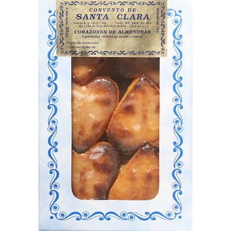 SANTA CLARA Almond hearts convent sweets box 350 g