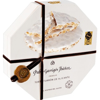 PABLO GARRIGOS IBAÑEZ Premium torta turrón de Alicante caja 200 g