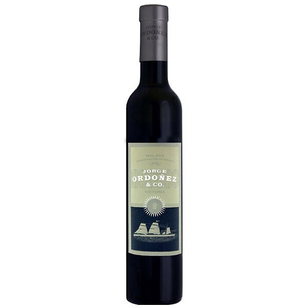Nr. 2 Victoria Natursüßer Weißwein Muscat d'Alexandrie Herkunftsbezeichnung Málaga Flasche 37,5 cl