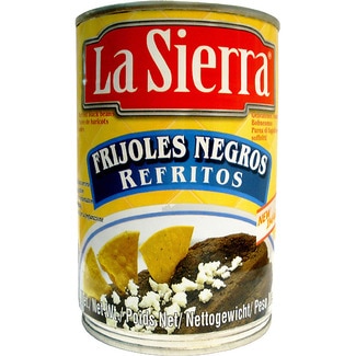 LA SIERRA frijoles negros refritos lata 430 g