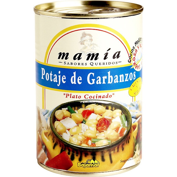 potaje de garbanzos lata 400 g