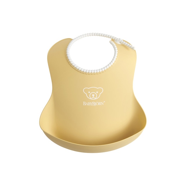 Babero de plástico BabyBjörn cuello ajustable