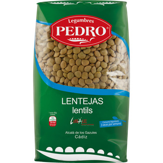 LEGUMBRES PEDRO Kastilische Linse Paket 1 kg