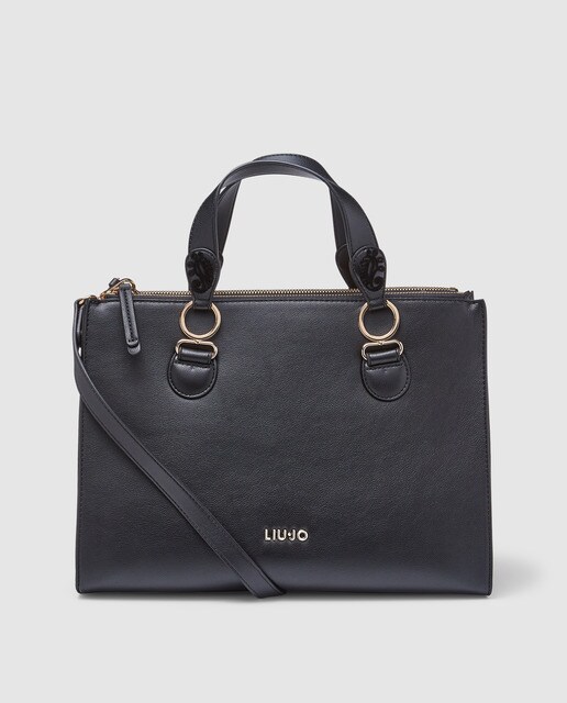 Centelleo Cósmico Bigote Bolso de mano mediano Liu Jo en negro con asa larga extraíble ... Centelleo Cósmico Bigote Bolso de mano mediano Liu Jo en negro con asa larga extraíble ...