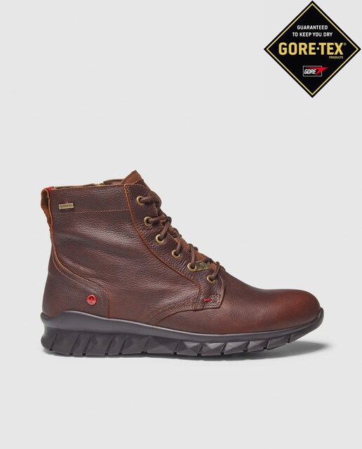 Panama Jack men's brown leather boots with GoreTex · Men's fashion