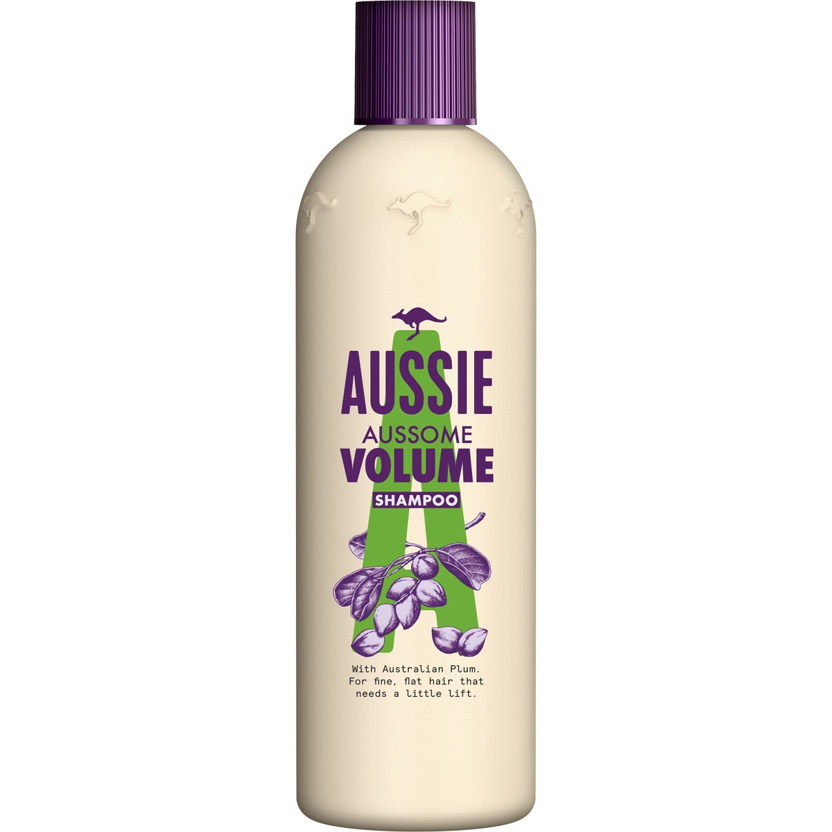 Buy Aussome Volume shampoo with Australian plum flask 300 ml for fine