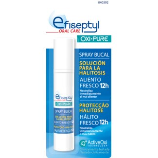 Efiseptyl Spray Bucal Protecção Halitose embalagem 9 ml