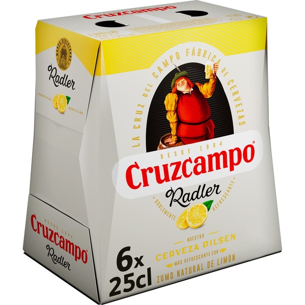 Comprar Radler Cerveza Rubia Con Zumo Natural De Limón Pack 6 Botellas ...