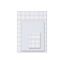 gingham cot sheets