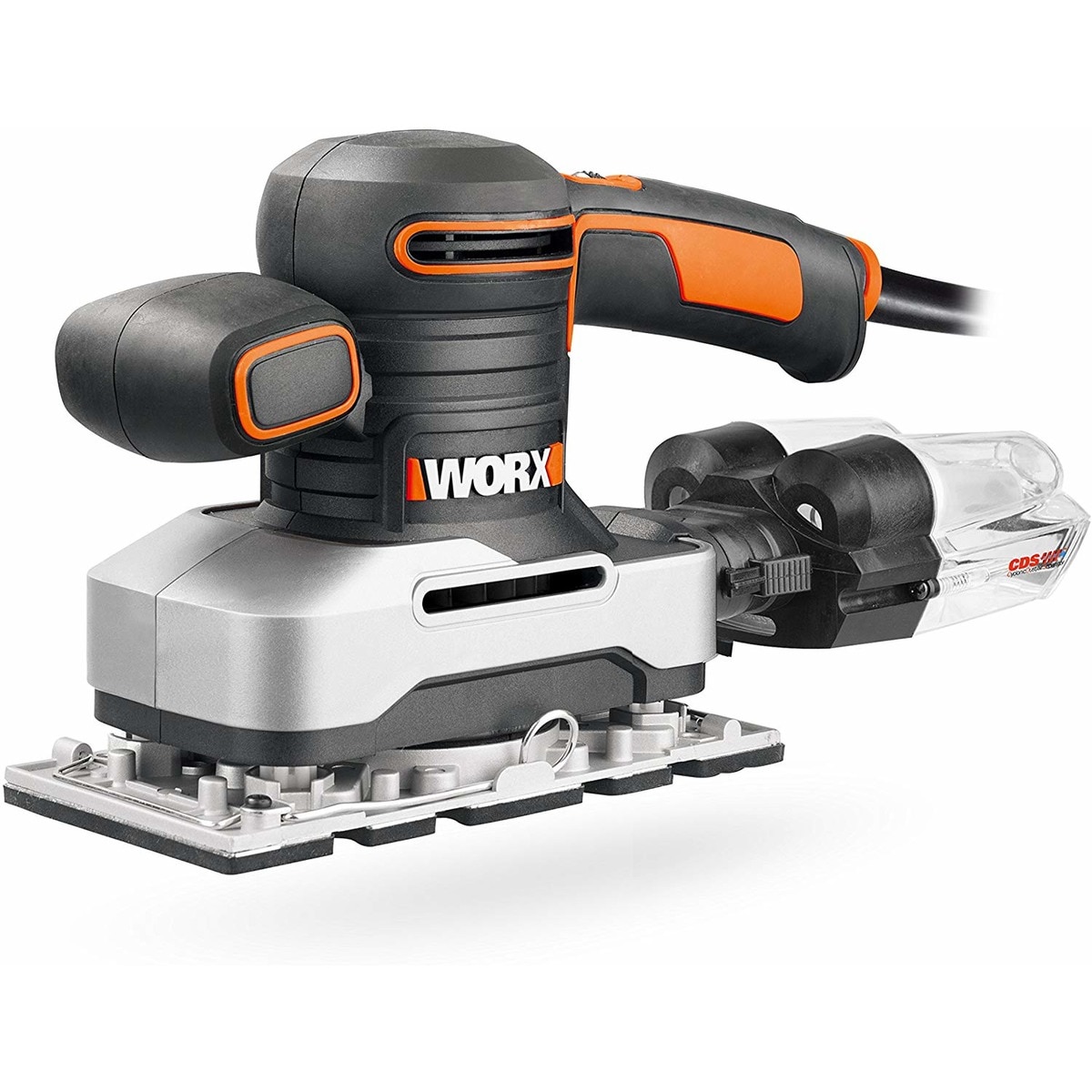 Worx – Lijadora Orbital Eléctrica con cable a red 270 W WX642.1.