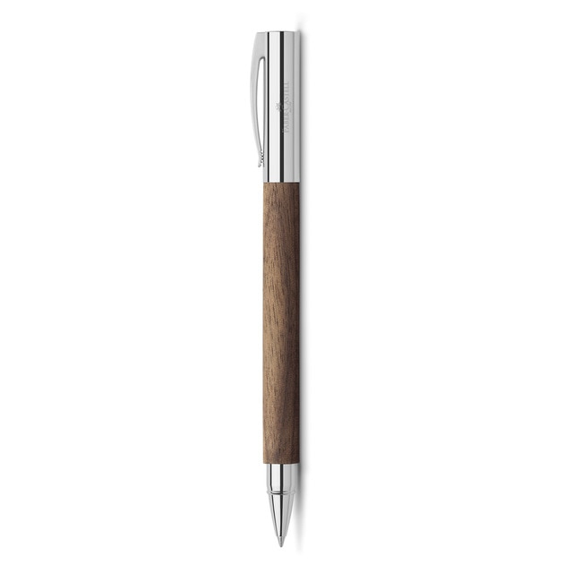 Roller Ambition Madera de Nogal Faber-Castell.