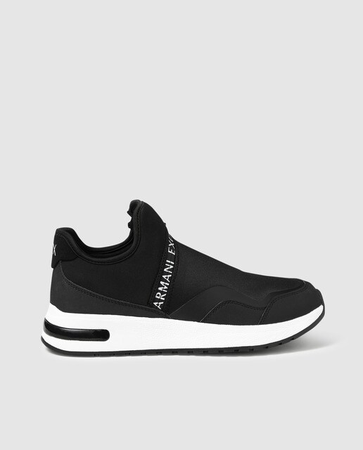 black trainers with zip