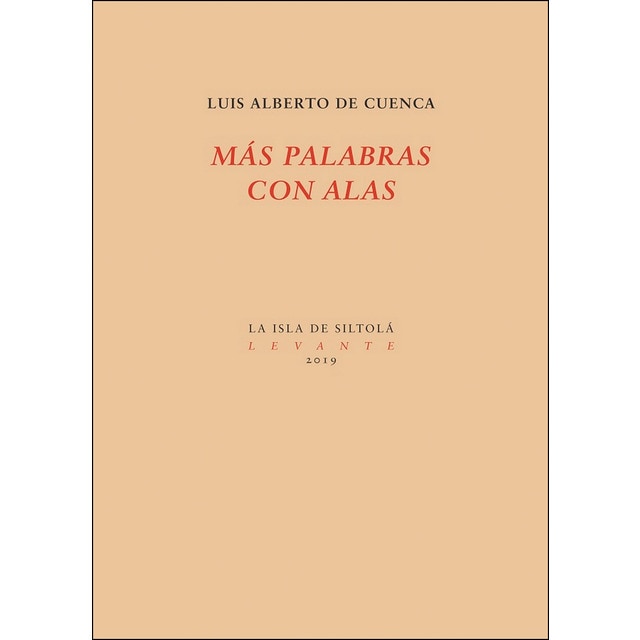 Más palabras con alas (Tapa blanda con solapas)