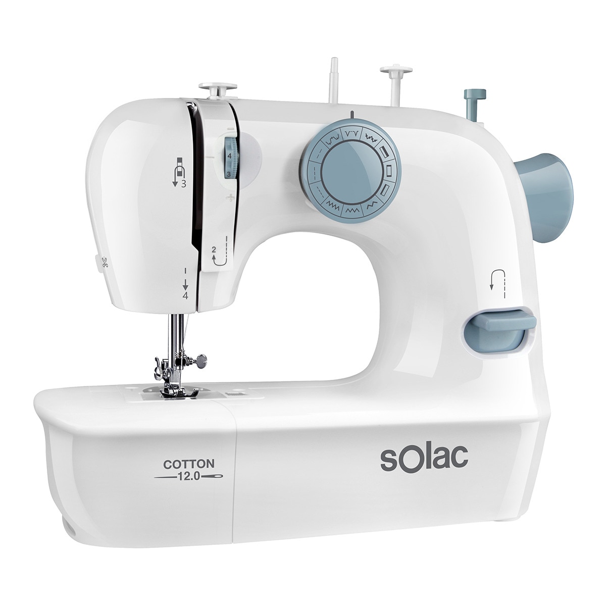 Máquina de coser Solac SW8220 con 12 puntadas