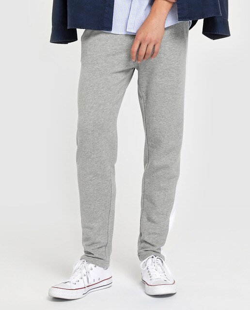 straight fit tracksuit bottoms